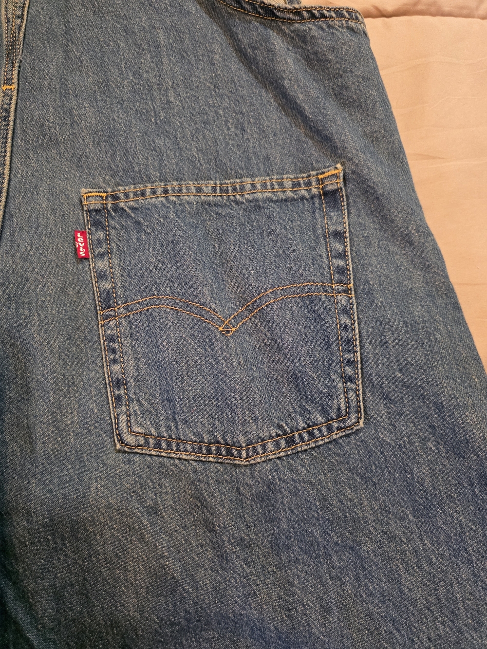 Levi's Women's Utility Lightweight Shorthalls NWT Size L - Picture 6 of 12